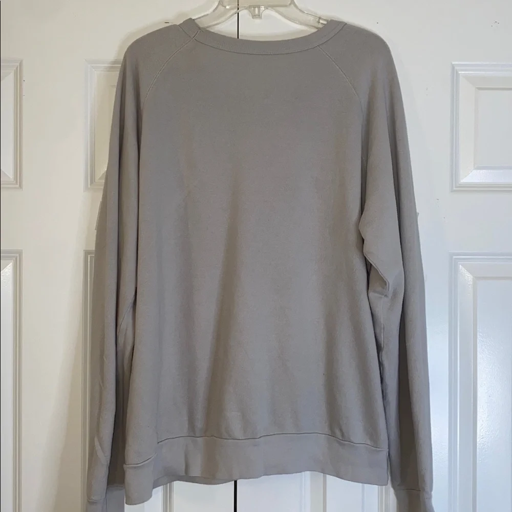 Alternative Apparel Montauk The End Gray Sweatshirt size L